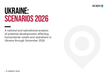 Ukraine: Scenarios 2026 Ukraine: Scenarios 2026