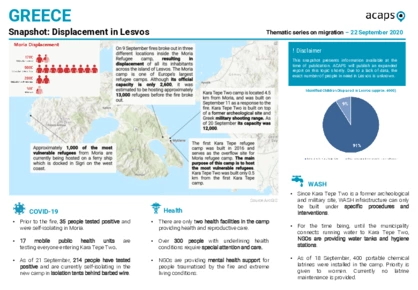 Greece: Displacement in Lesvos Greece: Displacement in Lesvos