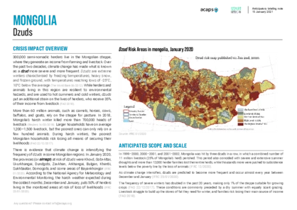 Mongolia: Dzuds Mongolia: Dzuds